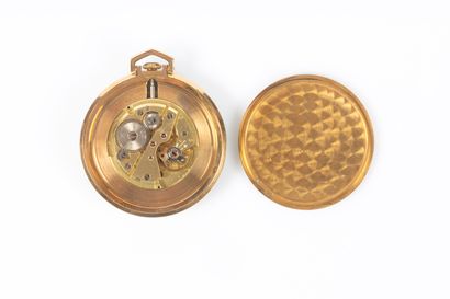 Jousse HobéMontre de poche en métal doré...