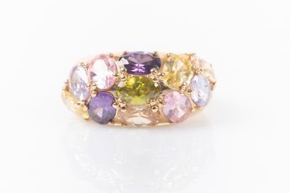 Bague en or jaune 