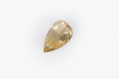 Diamant sur papier avec son certificat mentionnant:...