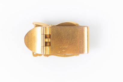 WIESEPince à billets en or jaune 18K 750...
