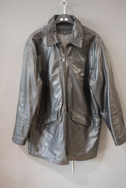 Mac DOUGLAS. Veste homme en cuir noir. Taille...