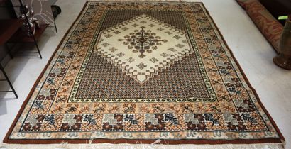 TUNISIA. Wool carpet (stains) 294 x 200 ...
