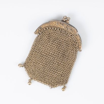 Silver coin purse. 38,36 g 