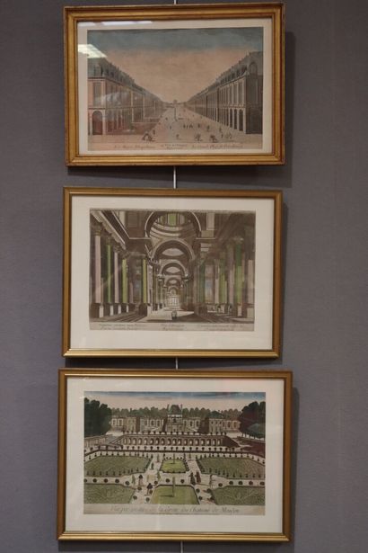 3 18th-century optical views: the interior...