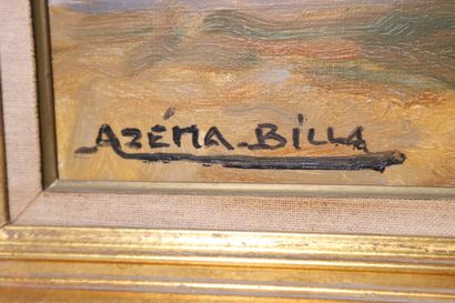 Marcel AZEMA-BILLA (1904-1999) Fleurs au...
