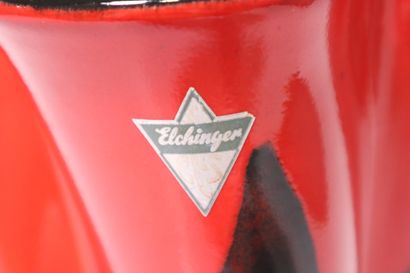 ELCHINGER (1834-2016). France. Vase en céramique...
