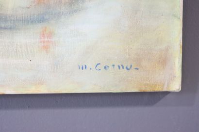 Michel CORNU (Né en 1950). Venise le matin,...
