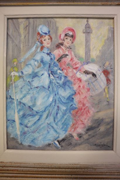 Marcel BLOCH (1882-1966) 2 huiles sur toile...