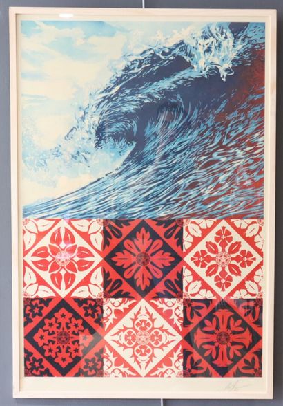 Shepard FAIREY (né en 1970) Obey. 
