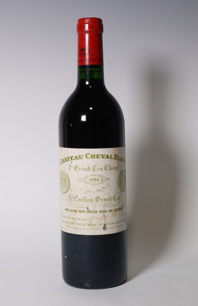 1 bouteille Château Cheval Blanc 1er grand...