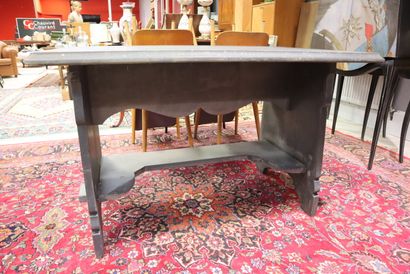 * Table de repas rectangulaire en schiste....