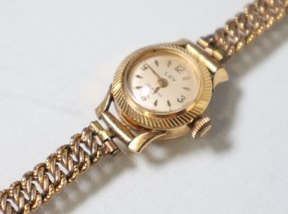Ladies' watch case in LOV gold. 15.95 g ...