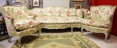 * Set of Louis XV salon furniture, including...