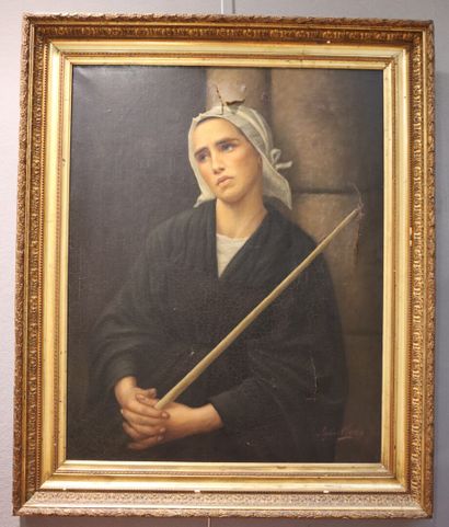 Raphaël CHARLES (19th century). Portrait...