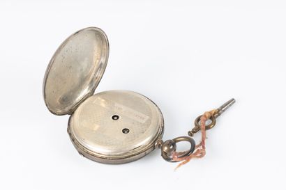 Pocket watch in (metal or silver?) . 83.16...