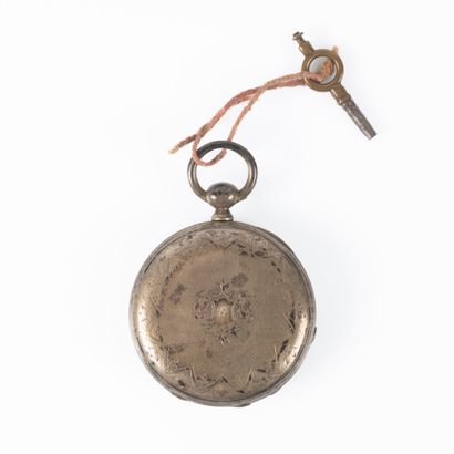 Pocket watch in (metal or silver?) . 83.16...