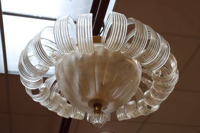 MURANO Venice. Ceiling light in Venetian...