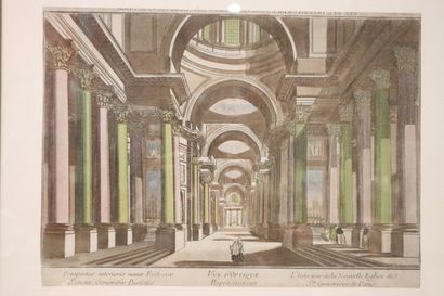 3 18th-century optical views: the interior...