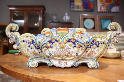 Ceramic planter (acc.) 53 cm long