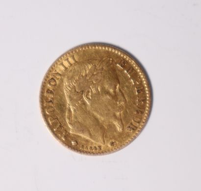 1 gold coin 10FF 1868. 3.16 g