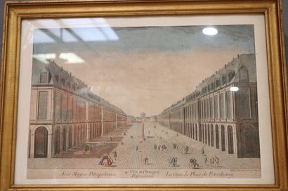 3 18th-century optical views: the interior...