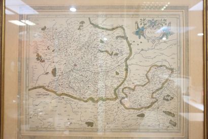 6 frames, including 3 engravings, a map of...