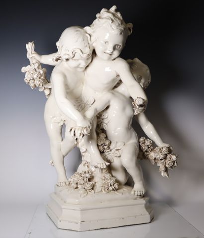 CAPODIMONTE. After Luca MADRASSI (1848-1919)...