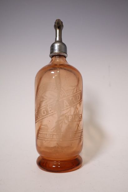 Set of 2 glass siphons