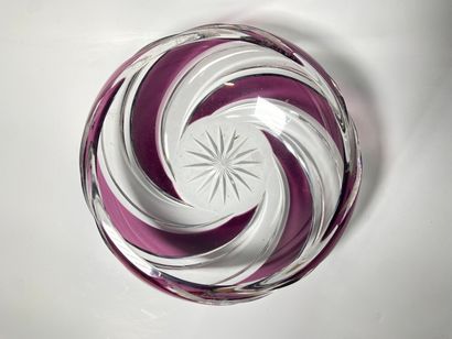 Crystal bowl diam. 30 cm