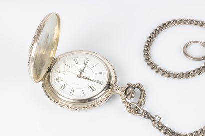 Pocket watch in (metal or silver?) . 83.16...