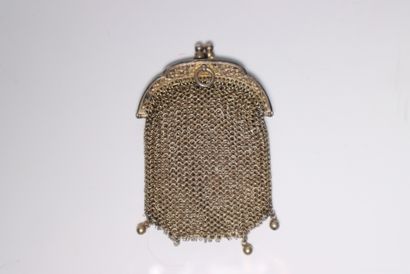 Silver coin purse. 38,36 g 