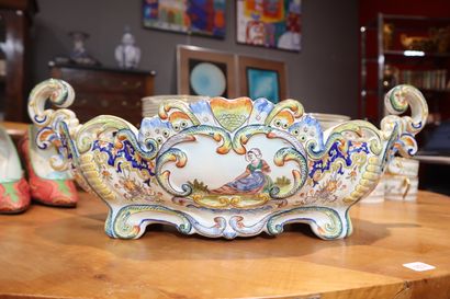 Ceramic planter (acc.) 53 cm long
