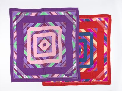 Jean-Louis SCHERRER. Two squares: one predominantly...