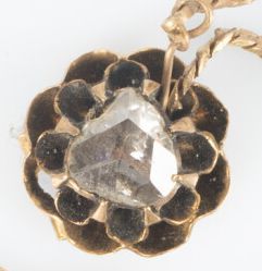 Part of an 18th-century gold and silver jewelry...