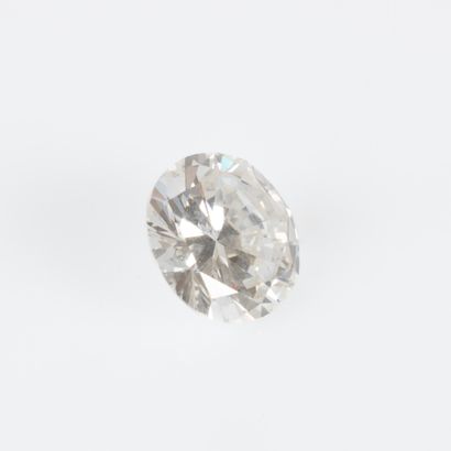 Solitaire ring in white gold and platinum...