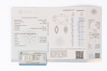 Set of 5 sealed diamonds with certificate...