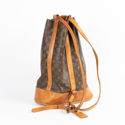 LOUIS VUITTON. Bag in monnogrammed coated...