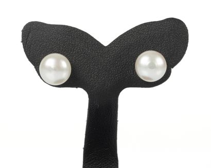 Paire de boucles d'oreilles en perles de...