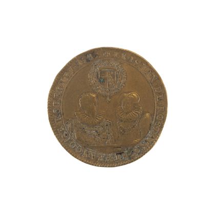 Jeton en bronze
Avers / Bustes de Tristan...
