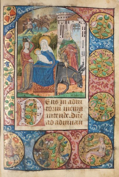 Paris, fin du XVe siècle
Livre d'Heures en...