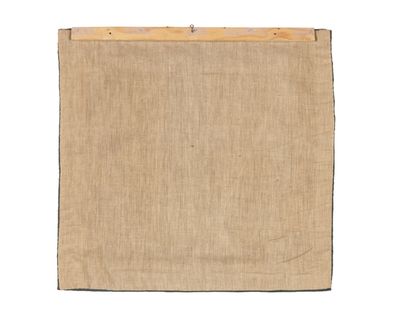 Fragment de tapisserie en laine à décor de...