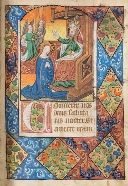 Paris, fin du XVe siècle
Livre d'Heures en...