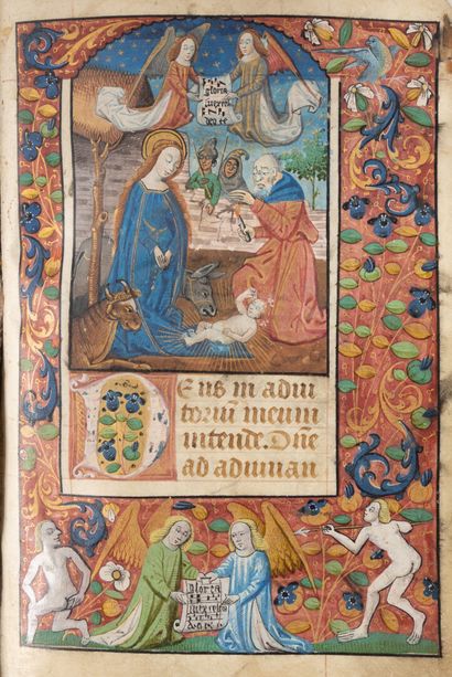 Paris, fin du XVe siècle
Livre d'Heures en...