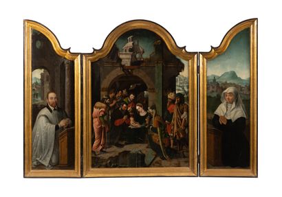 Ecole FLAMANDE vers 1510, entourage de Peter...
