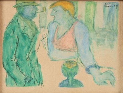 Fikret Saygi MOUALLA (1903-1967)
Homme et...