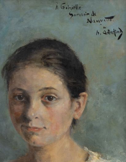 Allan ÖSTERLIND (1855-1938)
Portrait de jeune...