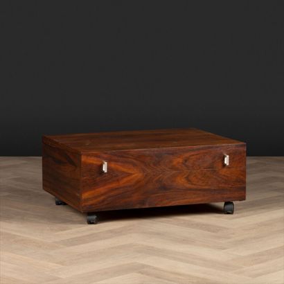Petit meuble de rangement formant table basse...
