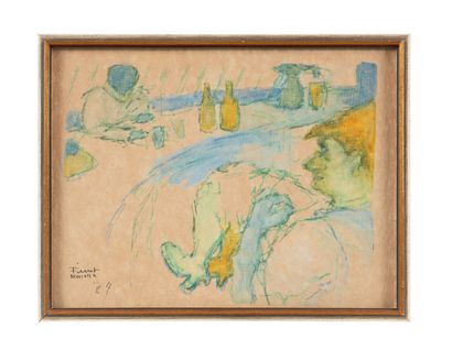 Fikret MOUALLA (1903-1967)
Homme et femme...