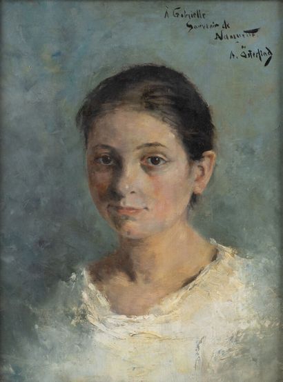 Allan ÖSTERLIND (1855-1938)
Portrait de jeune...