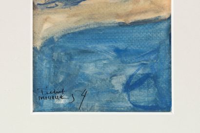 Fikret MOUALLA (1903-1967)
Femme accoudée,...